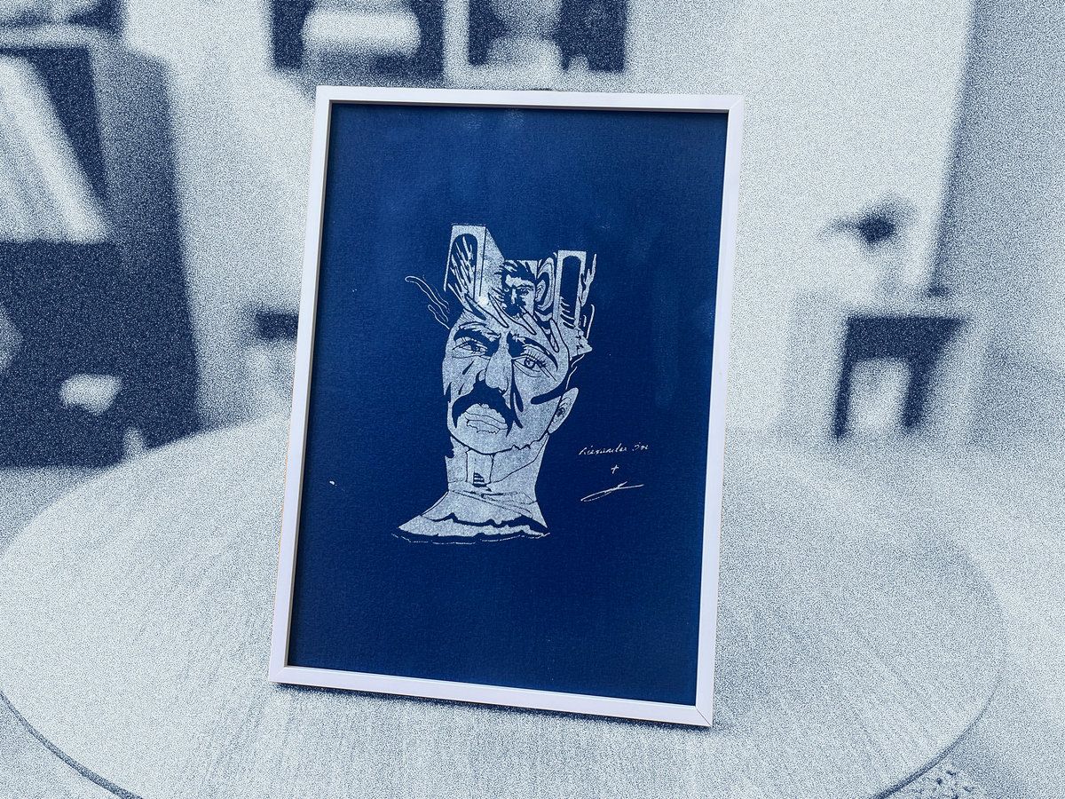 ORR HUBERMAN x ALEXANDER BOE #1 Cyanotype Print (Limited Run)