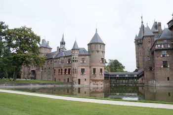 Kasteel de Haar, near Utrecht. A moat, towers, and plenty of reasons to keep the camera out.
