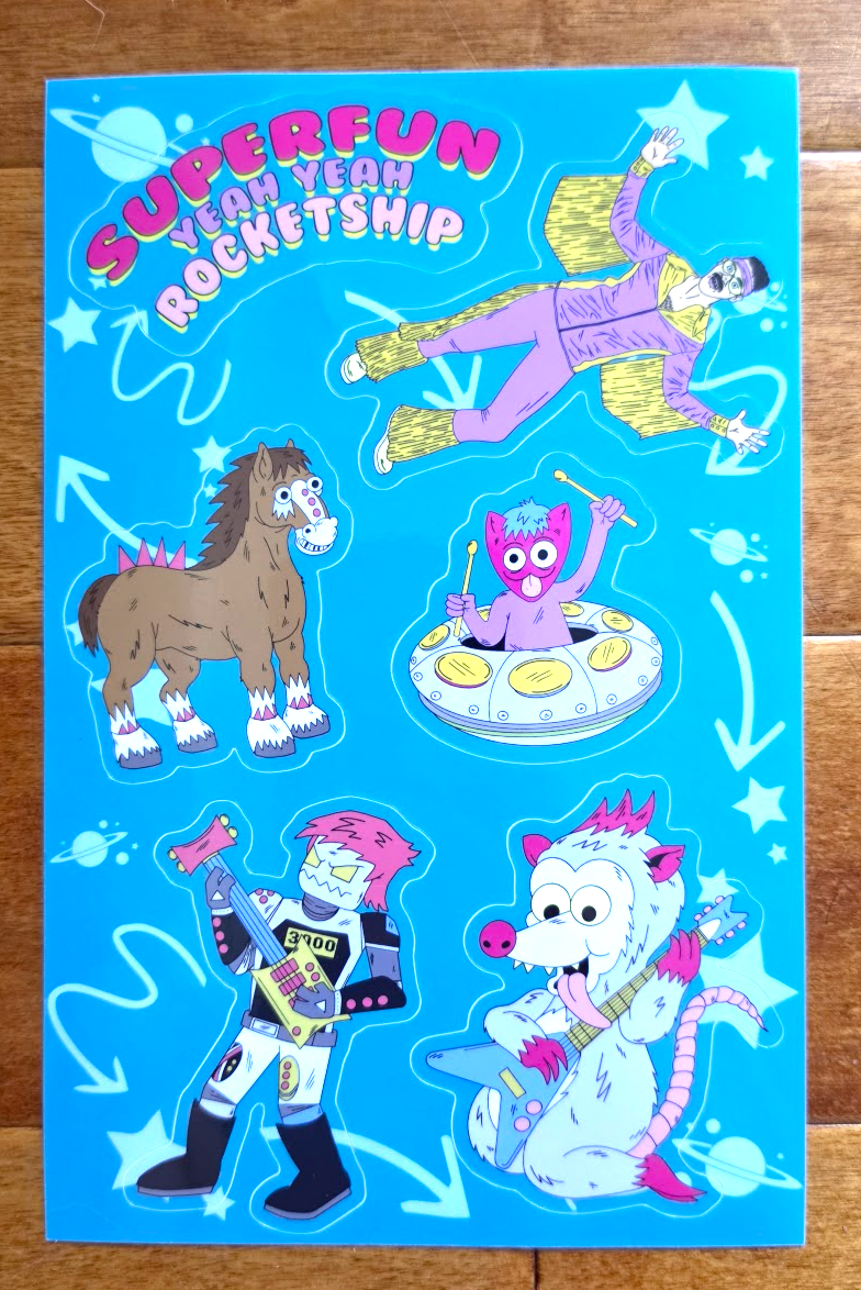 Superfun Sticker Sheet