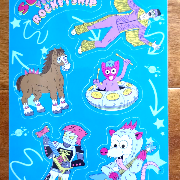 Superfun Sticker Sheet