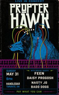 Propter Hawk, Daisy Progosh, Feen & special guests live at Handlebar!