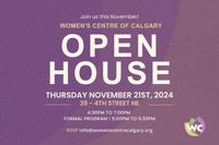Women's Centre of Calgary Open House