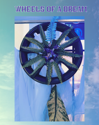 Wheels of a Dream, 2026  Assemblage Sculpture
