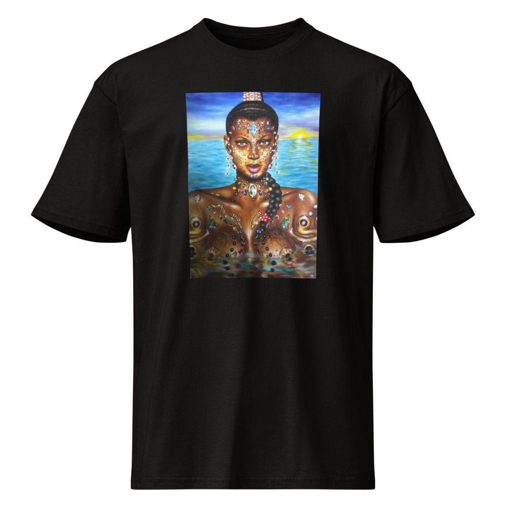 Cotton Heritage MC1082 I Unisex Premium Short Sleeve Tee Original Art by: M.C. KEV 