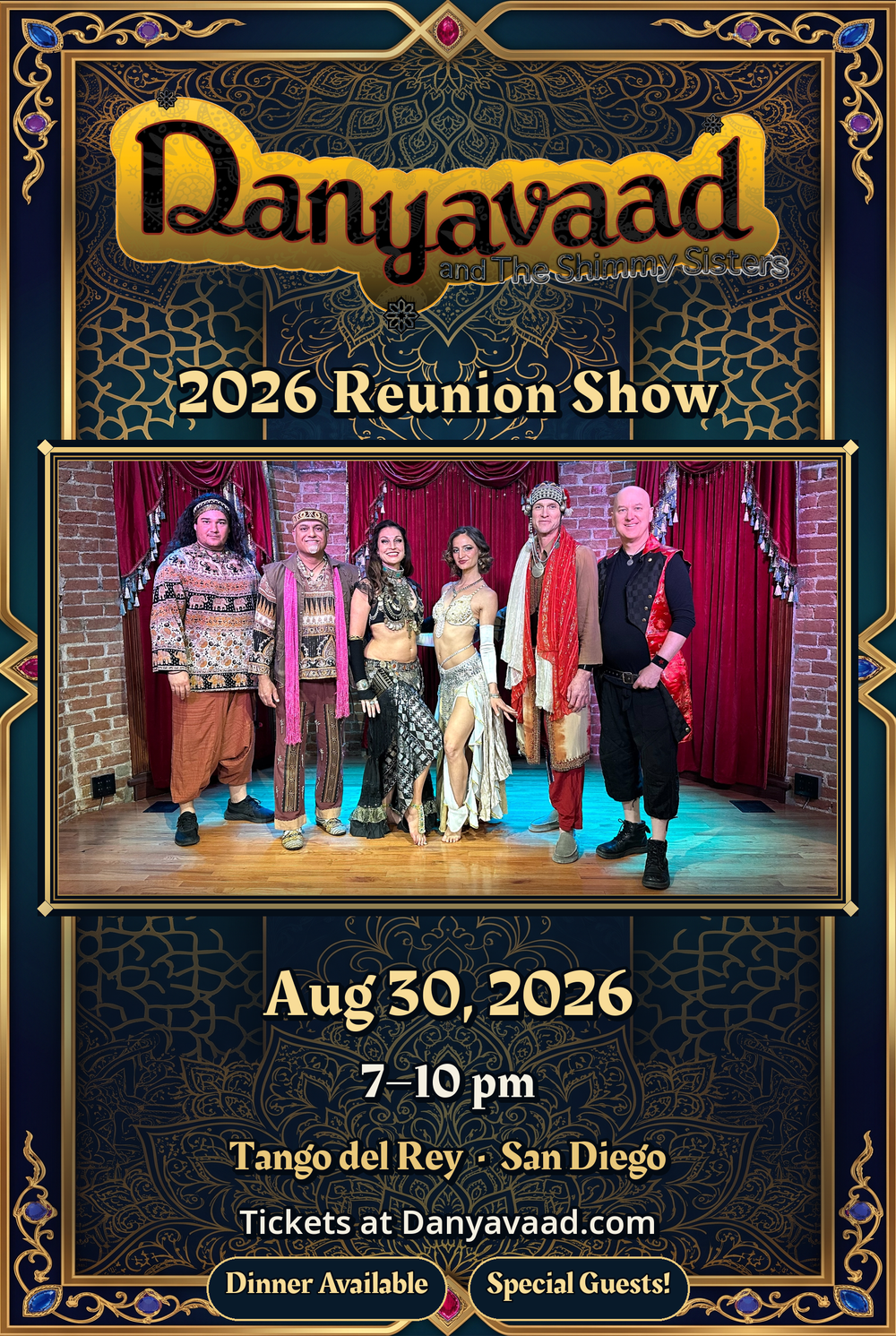 Danyavaad 2026 reunion show San Diego