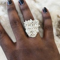 "BREAKDOWN" Silver Ring