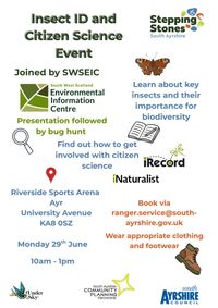 Insect ID and Citizen Science event (AYR)