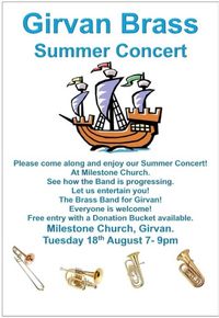 Girvan Brass Summer Concert 