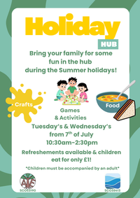 Family Fun & Grub at the Wave Hub (Tues/Weds in JULY)