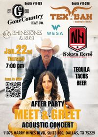 Rhinestones & Rust - After Party / Meet & Greet / Acoustic Concert