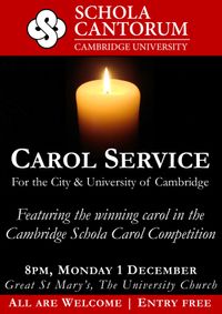 Cambridge Schola: Carol Service