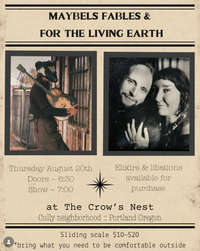 Backyard Concert with Maybel's Fables & For the Living Earth