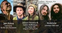 Galen Hefferman and Jahnavi Veronica with Jaes Rina (James Rian O' Keeffe), & WOLFCHILD