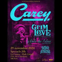 Carey X La Faute des autres X Grim Love X The Space Between Us
