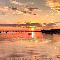 Port Sunset by Michael Lipson