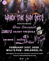 When The Sun Sets, Dear Cincinnati, Curly Q, Upon Your Dead Body, Adjust The Sails, Walking Blue, Monaco Honey, and Anchor