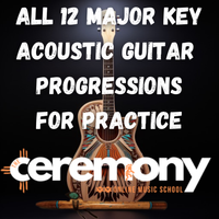 12 Acoustic Guitar Tracks In Every Major Key by Tommy Graven