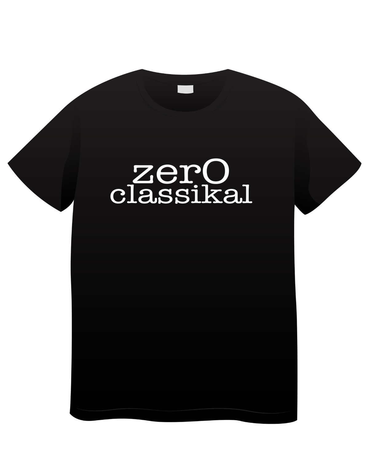 zerOclassikal Unisex Cotton Crew Neck T-Shirt