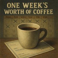 "One Week's Worth of Coffee" by Joshua Lincoln