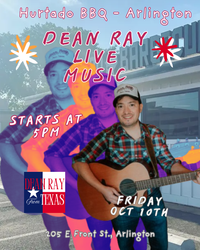 Dean Ray at Hurtado BBQ - Arlington