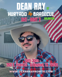 Dean Ray at Hurtado BBQ - Arlington