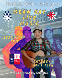 Dean Ray at Hurtado BBQ - Arlington