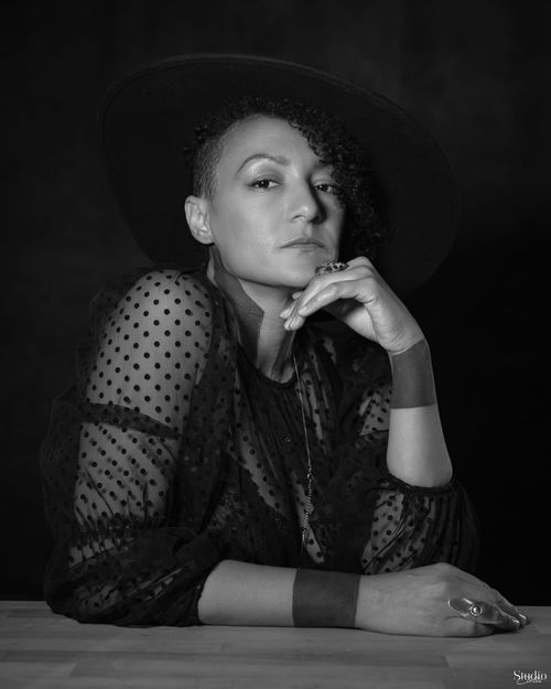 Portrait noir et blanc