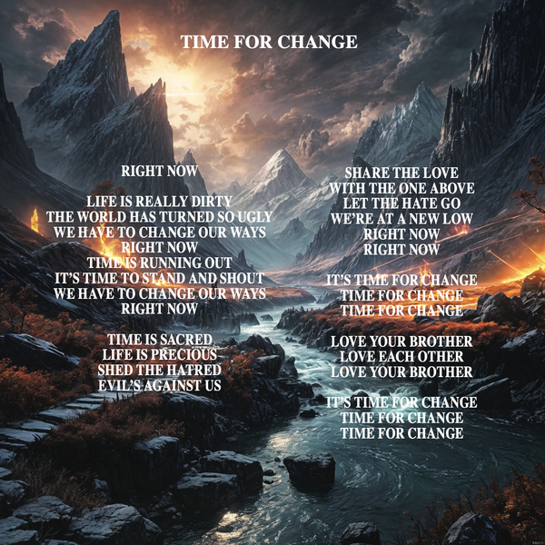 TIME FOR CHANGE LYRICS