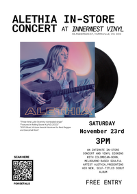 ALETHIA IN-STORE CONCERT AT INNERWEST VINYL