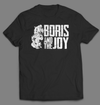 Boris and the Joy White Logo T-Shirt