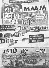 Yes Ma'am , Poncho Bueller, Murray Fuego, Tyler John Kraehling & High Plains Disaster