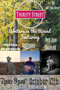 Writers In The Round - w/ Collin Morlock, Zechariah Peabody
