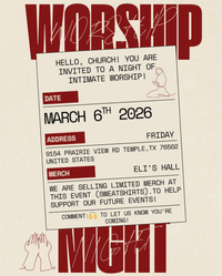 City Wide Worship March 6th