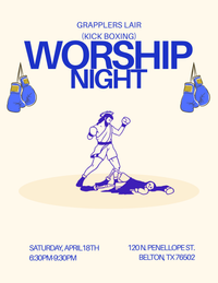 City Wide Worship at Grapplers Lair