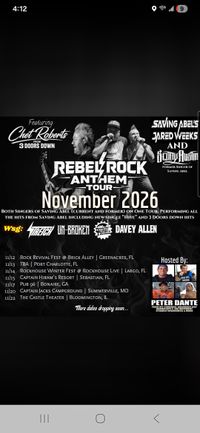 Rebel Rock Anthem Tour 2026