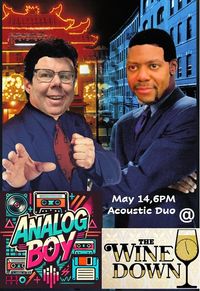 Analog Boy Acoustic Duo LIVE @ The Wine Down