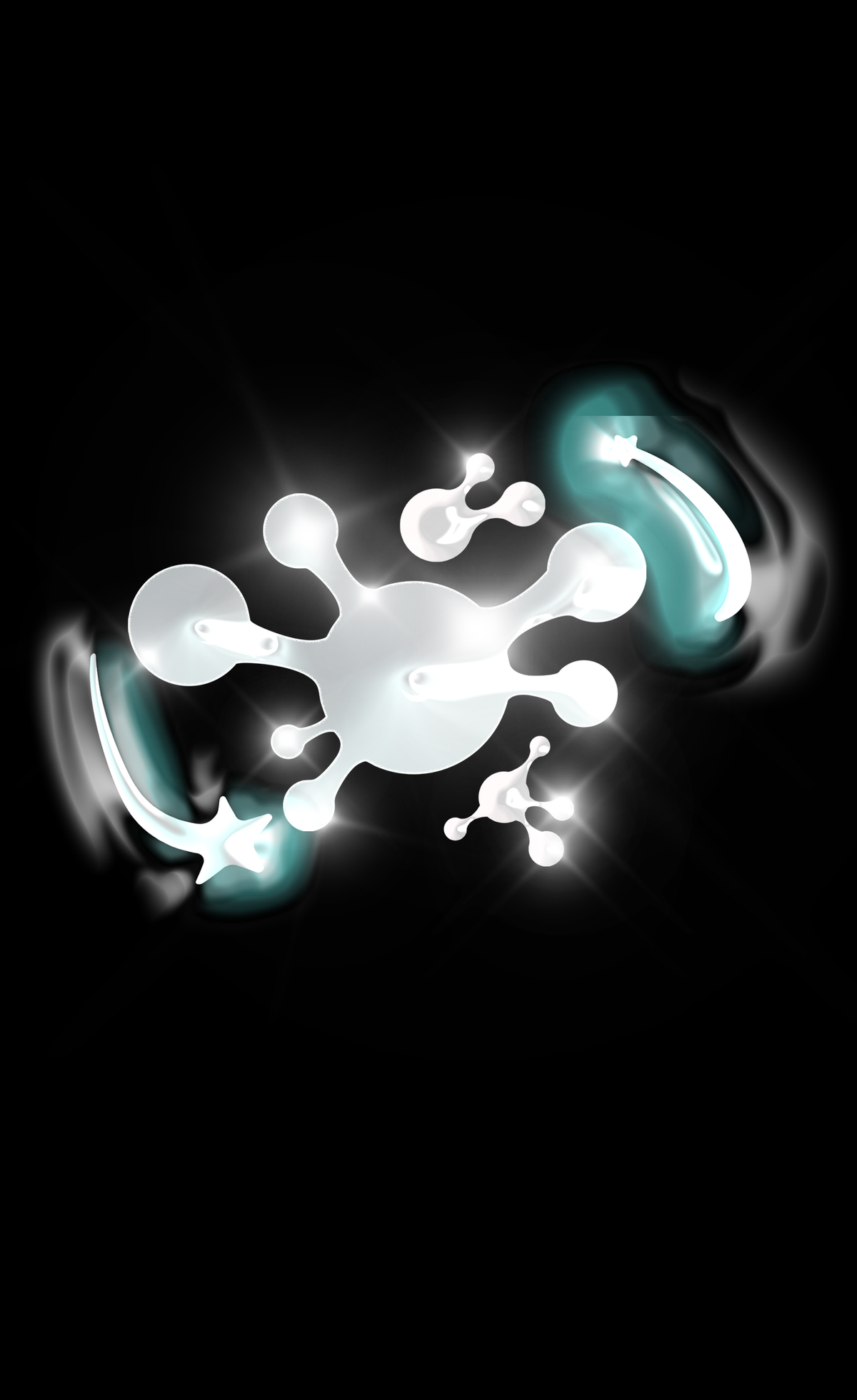 SHOOTING STARS BLACK (phone)