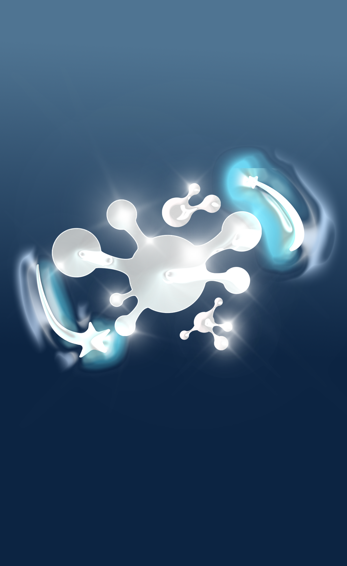SHOOTING STARS BLUE (phone)