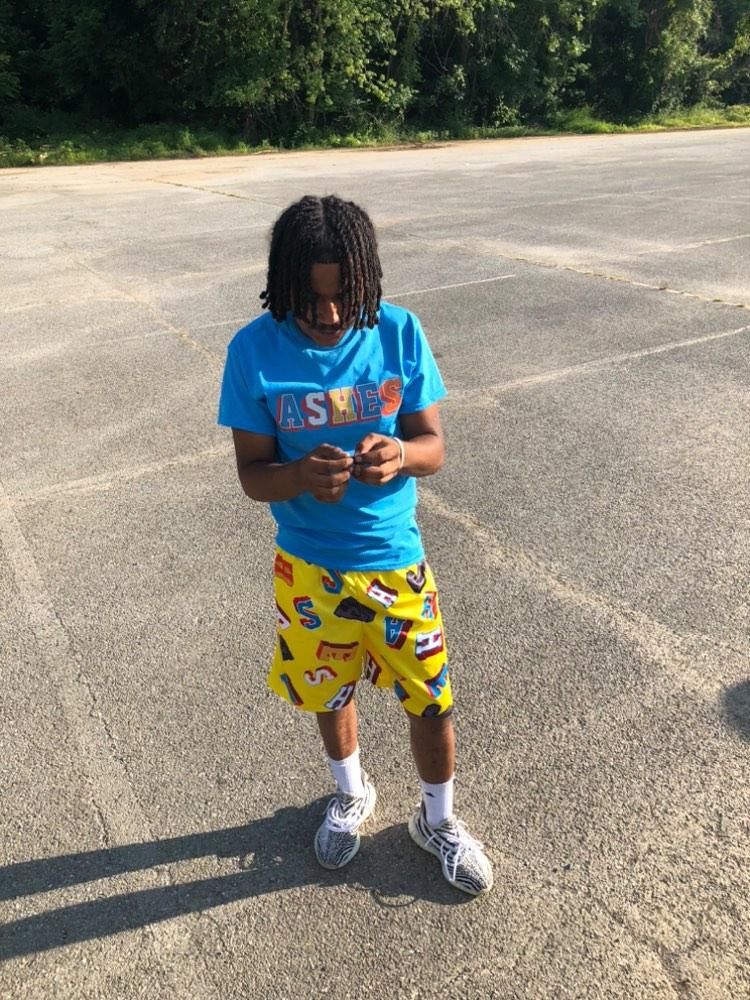 Scrambled A.S.H.E.S shorts set 