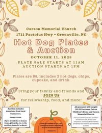 Hot Dog Sale and Auction Fundraiser