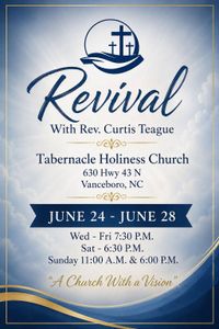 Revival with Evangelist Curtis Teague