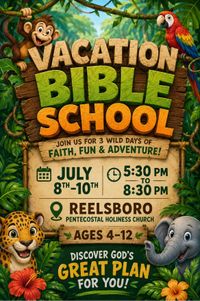 VBS: Discover God's Great Plan For You