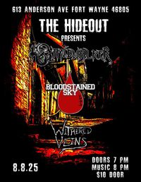 The Hideout Presents: Islandwalker, Bloodstained Sky, Withered Veins