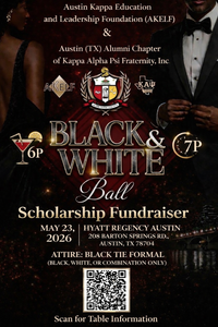 ALL U NEED @ KAPPA ALPHA PSI Black & White Ball Scholarship Fundraiser