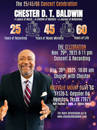 CHURCHIN' WITH CHESTER D. T. BALDWIN