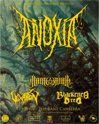 Anoxia - Revel In Sin - Album Tour 2025 - CANBERRA