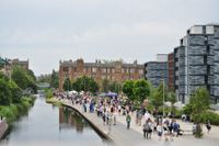 Arria at the Edinburgh Canal Festival