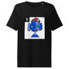 Two tone blue face       Women's Organic Ribbed Neck Stella Muser T-Shirt | Stanley/Stella SATW002