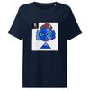 Two tone blue face       Women's Organic Ribbed Neck Stella Muser T-Shirt | Stanley/Stella SATW002