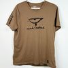 M ★ LIGHT BROWN V NECK TEE 